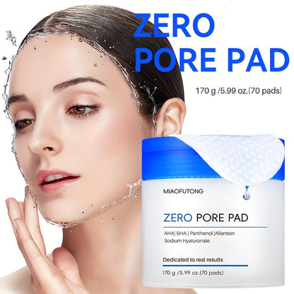 Zero Pore Exfoliating Facial Pads – Deep Cleansing & Hydration