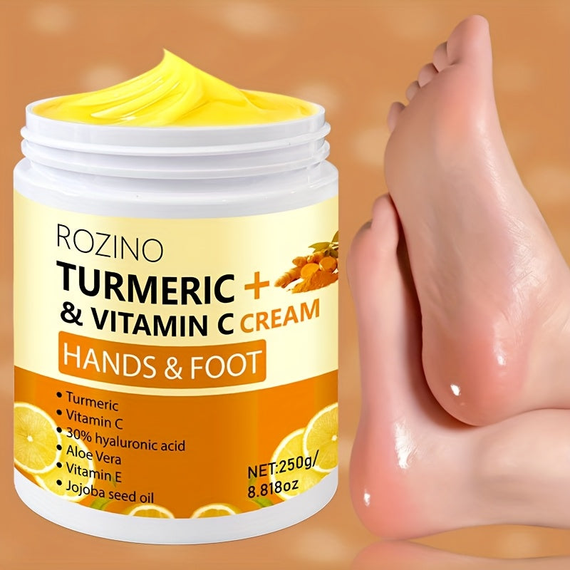 ROZINO Turmeric Moisturizing Cream for Dry Areas 250g
