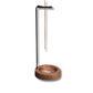 Zen-Inspired Incense Holder – Metal & Manufactured Wood with Ash Catcher