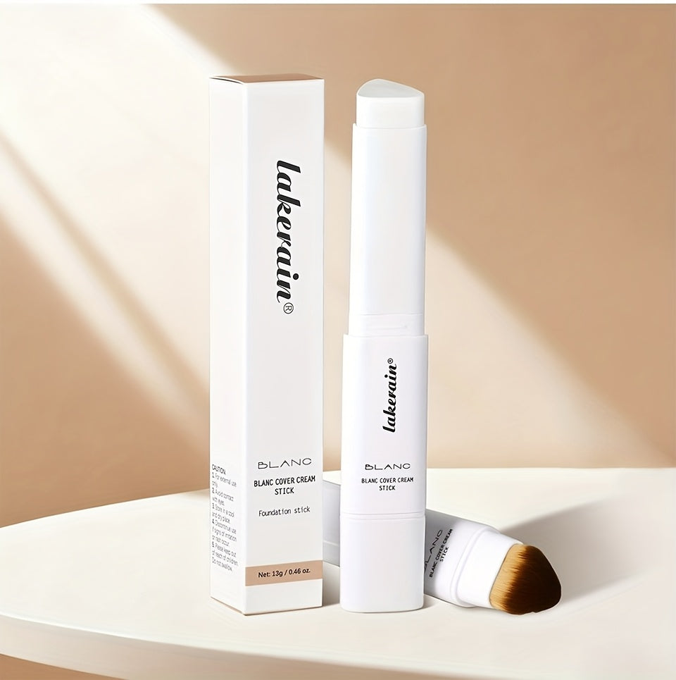 Color-Adapting Foundation Stick – Matte Coverage with Dual Brush