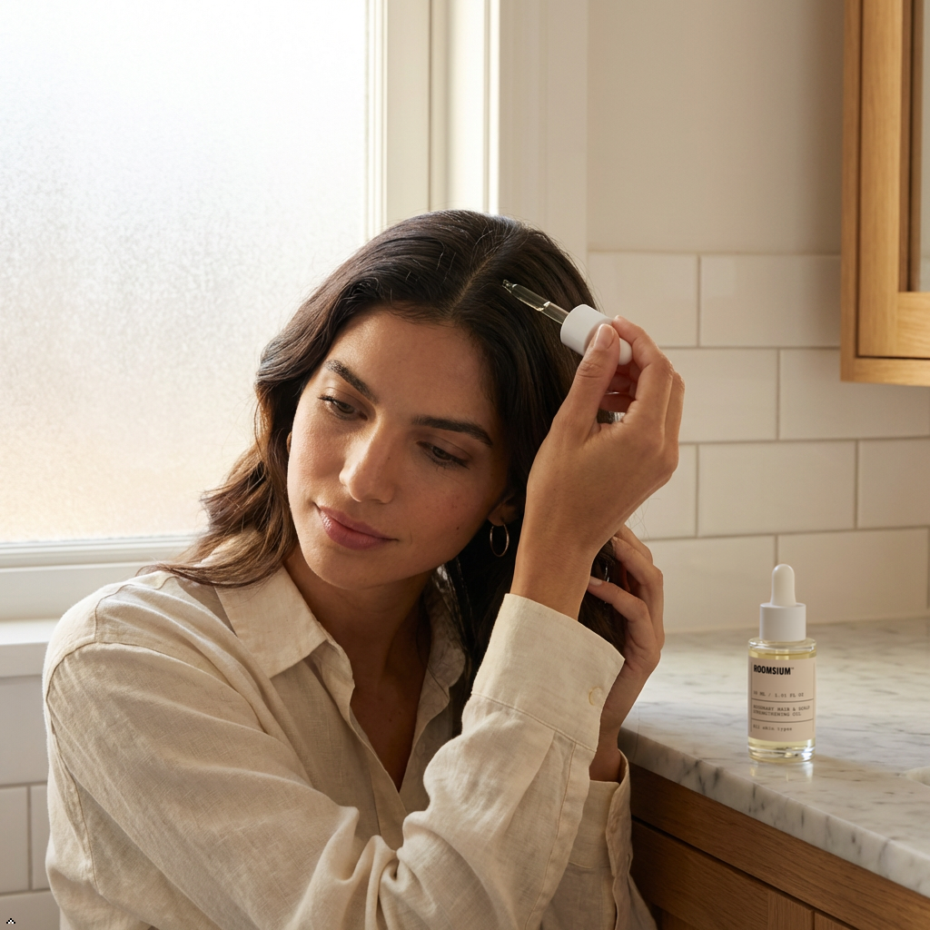 Roomsium Rosemary Hair Growth Oil with Castor & Argan