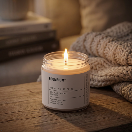 Roomsium Soy Wax Candle – Heather (100 ml)