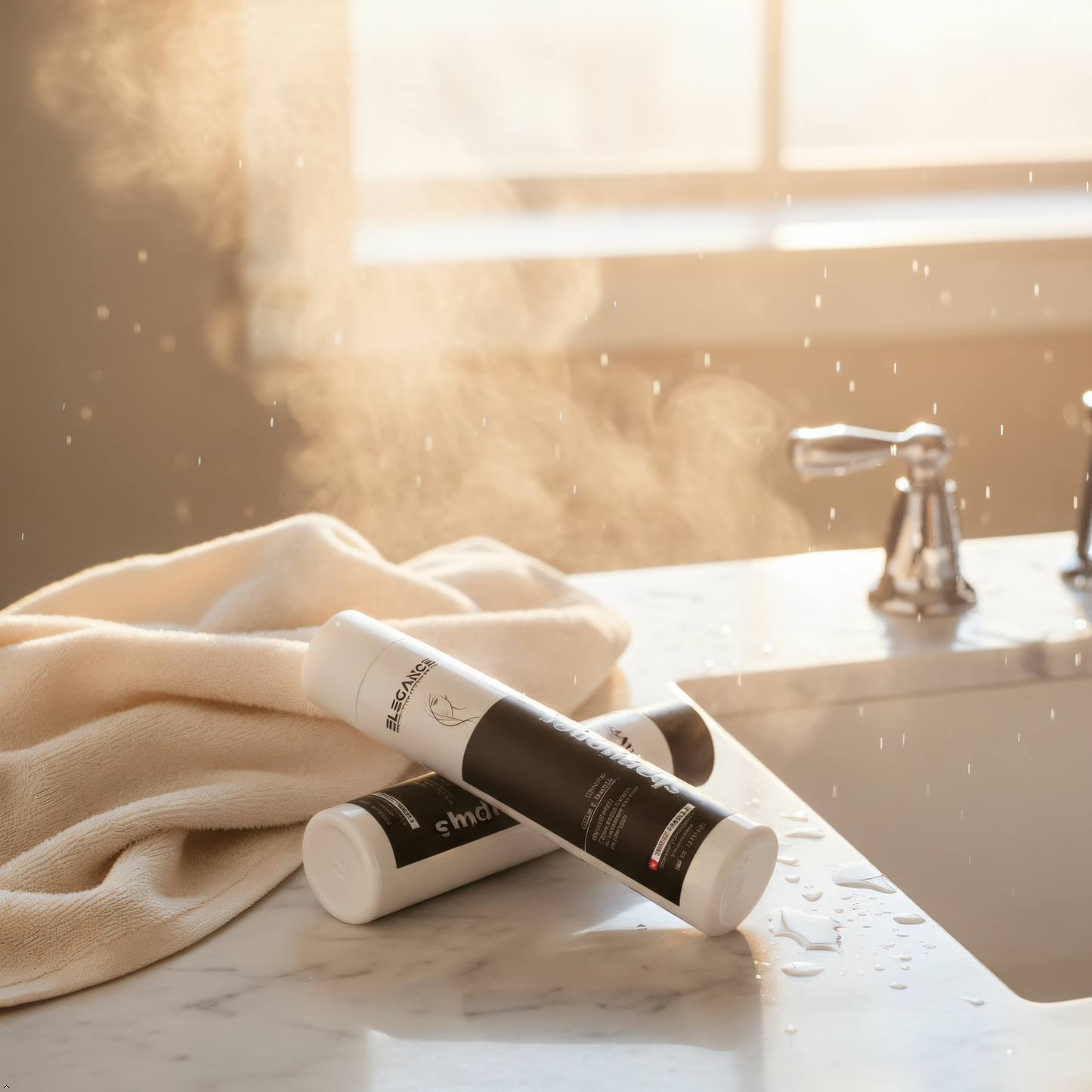 ELEGANCE CHARME Keratin Shampoo & Conditioner Set – Professional Hair Care Duo (2 × 300 ml)