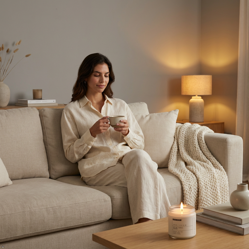 Roomsium Soy Wax Candle – Heather (100 ml)