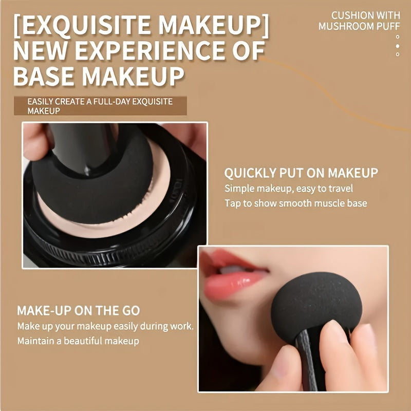 Snail Collagen CC Cream Cushion – Moisturizing Natural Coverage