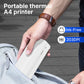 Mini Portable Wireless Thermal Printer | Inkless Bluetooth Travel Printer