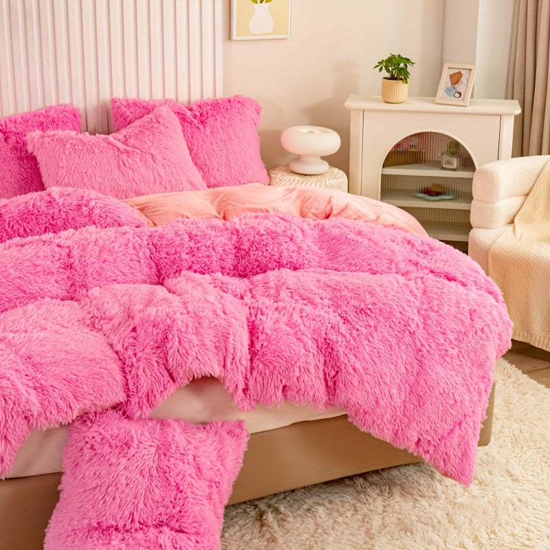 Plush Zippered Duvet Cover Set – Soft All-Season Bedding