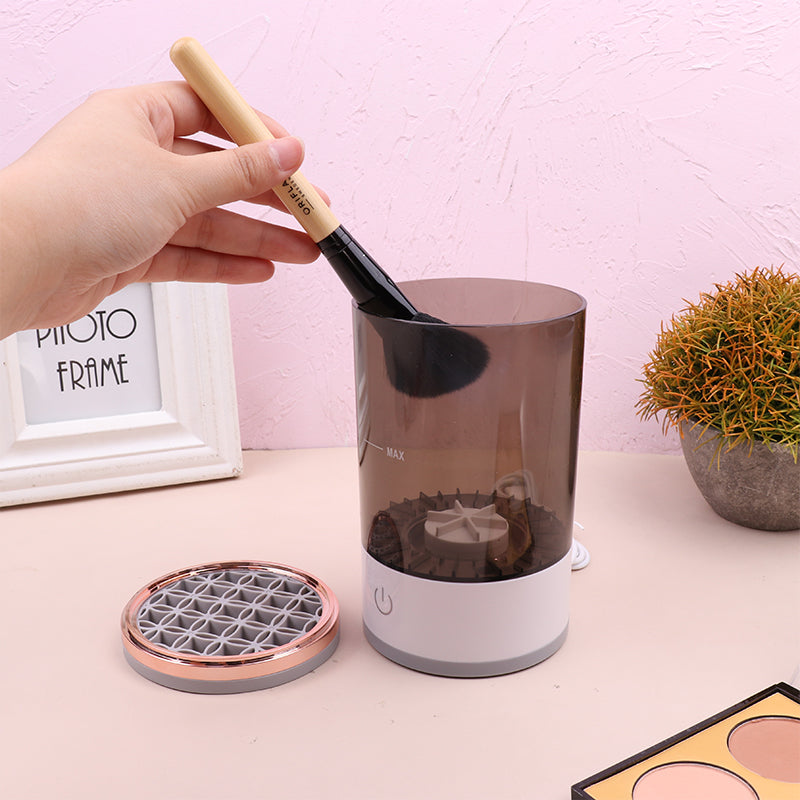 USB Electric Makeup Brush Cleaner Portable Spinner