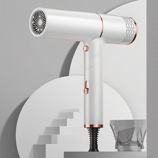 Professional Hair Dryer – 1200W | Foldable Handle | Hot & Cold Air | 110V US Plug | Nozzle, Comb & Hanger Included