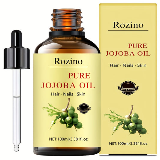 Natural Jojoba Oil – Multi-Use Carrier Oil for Skin, Hair & Body Care