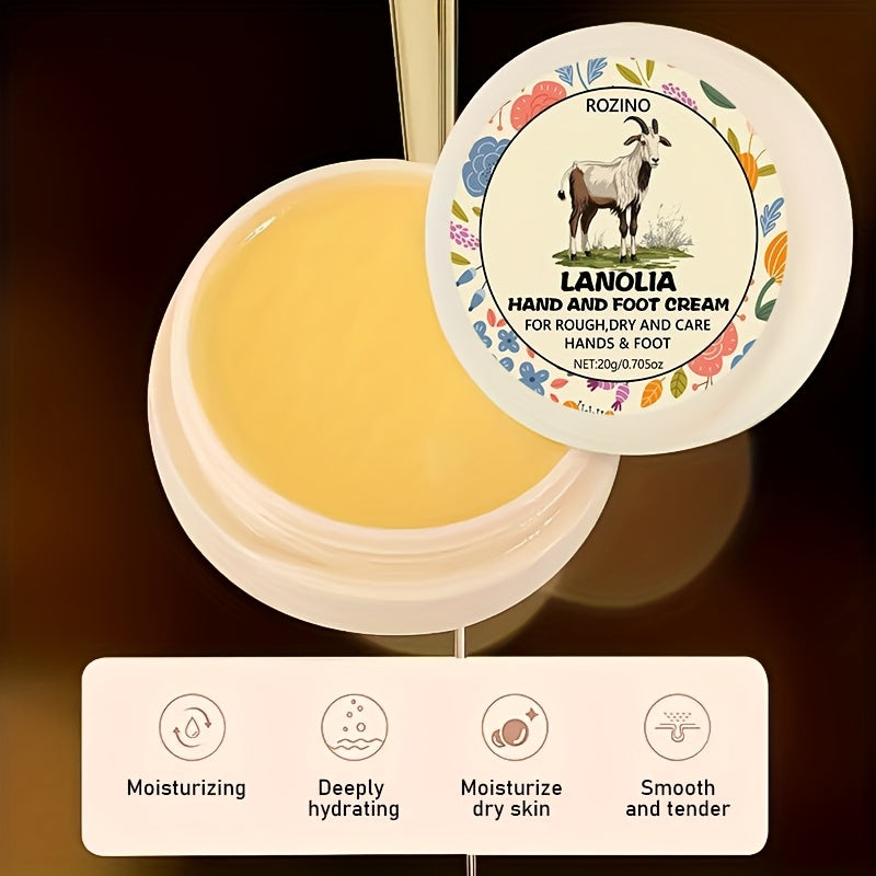 ROZINO Lanolin Moisturizing Cream with Hyaluronic Acid