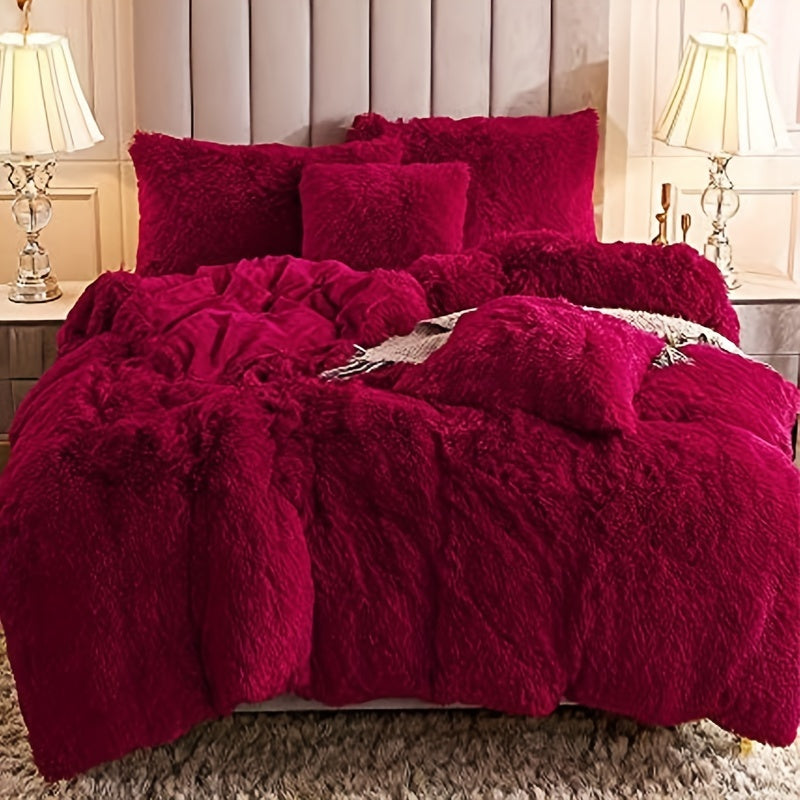 Plush Zippered Duvet Cover Set – Soft All-Season Bedding