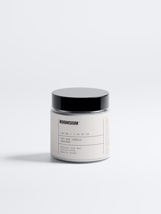 Roomsium Soy Wax Candle – Heather (100 ml)