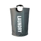 Fabric Heavy Duty Laundry Basket With Aluminum handle