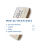 Roomsium Olive 75-Piece Guest Toiletries Set | Hotel & Spa Amenity Kits | Paraben-Free, Individually Boxed