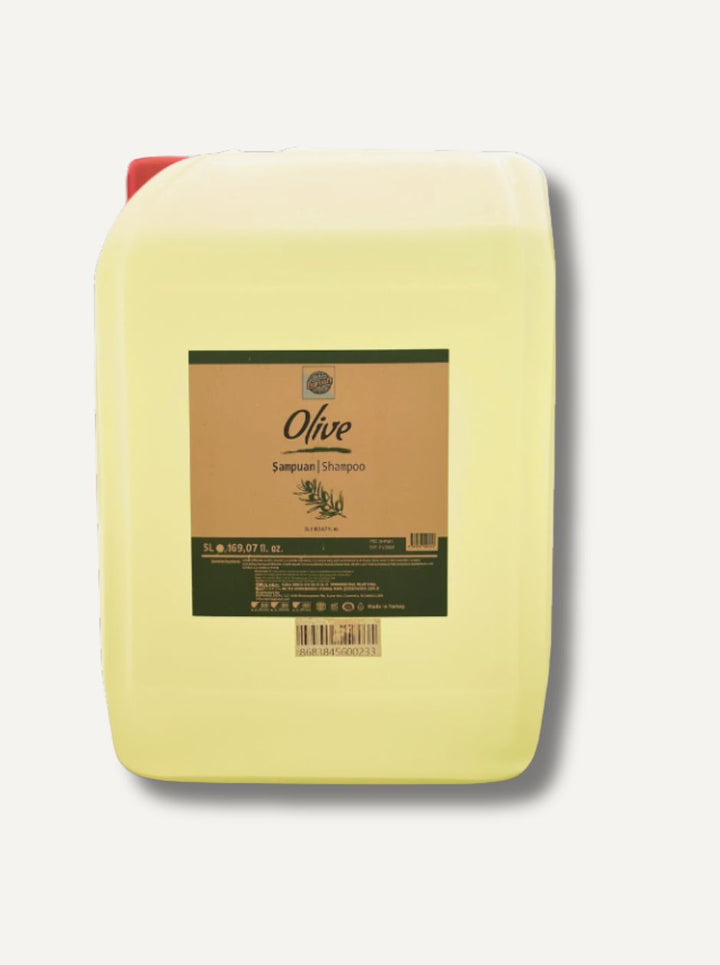 Roomsium Olive Shampoo Bulk 1.3-Gallon For Salons, Hotels & Homes by Roomsium for people and prepared rooms