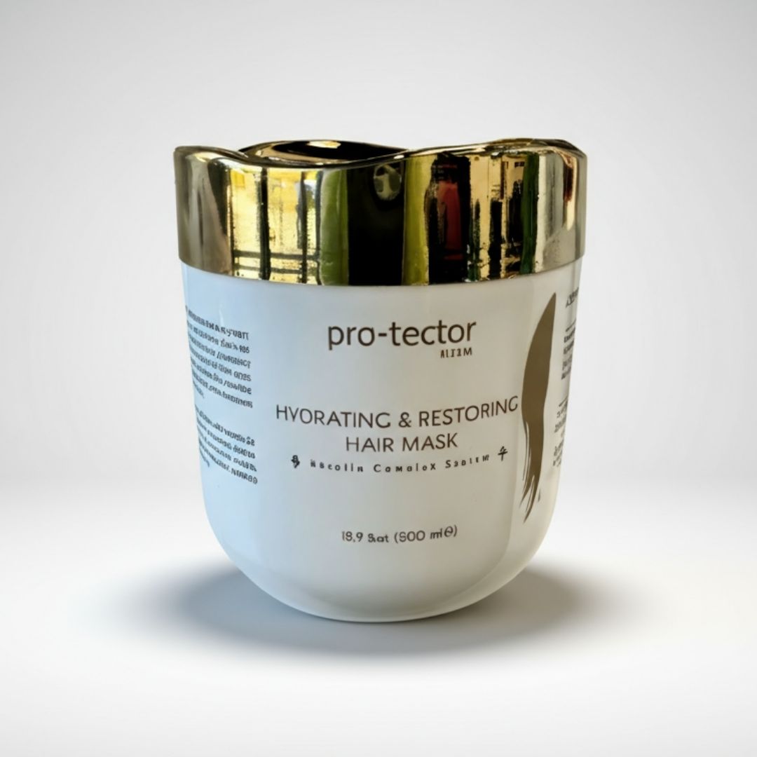 Pro-tector Hydrating & Restoring Hair Mask – Keratin Complex System (500 ml / 16.9 fl oz)