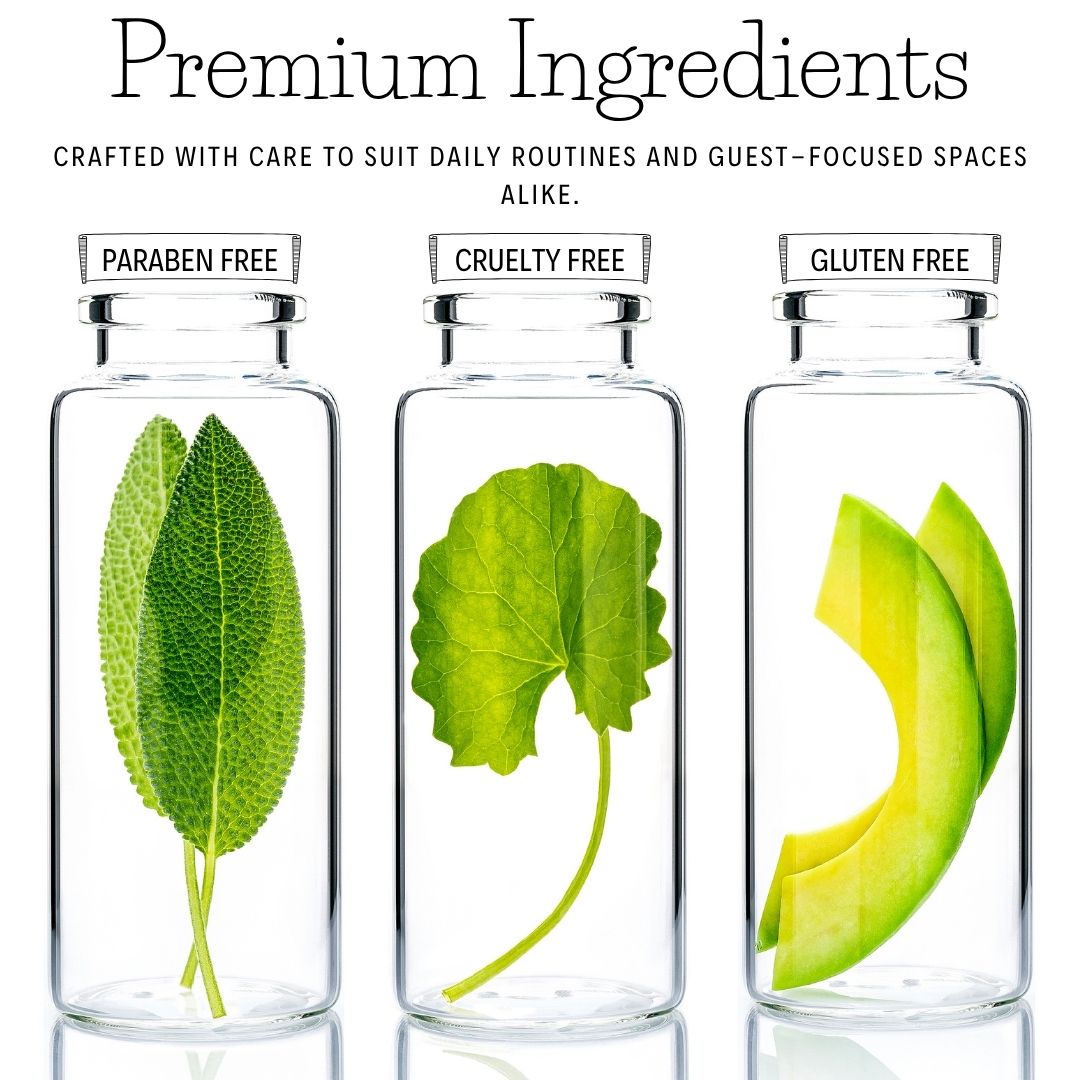 Roomsium Guest Bathroom Bundle (170 Pieces) – Victor Toiletries Sets & Hand-Wrapped Olive Oil Guest Soaps - Roomsium