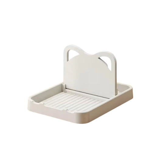 Silicone Spoon Rest Pot Lid Holder Kitchen Counter Rack