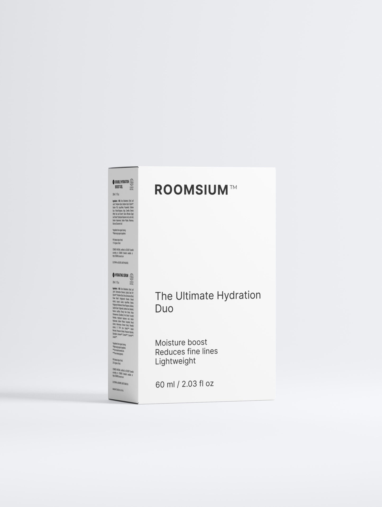 Roomsium Hydrating Skincare Duo With Hyaluronic Acid