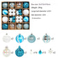 Colorful Christmas Ball Ornaments Set – Holiday Tree Décor - Roomsium