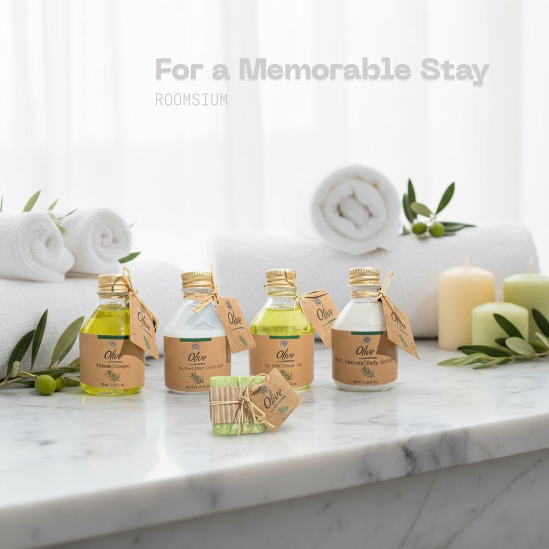 Roomsium 60-Piece Luxury Toiletries Set – Victor & Olive