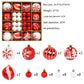 Colorful Christmas Ball Ornaments Set – Holiday Tree Décor - Roomsium