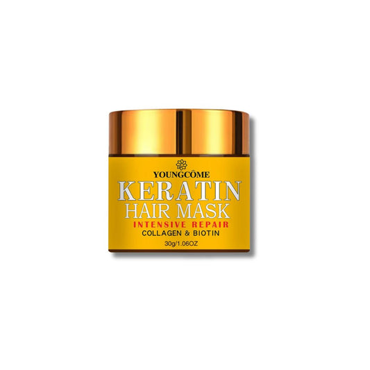 Keratin Hair Repair Mask with Biotin & Collagen – Deep Treatment