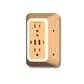 10-in-1 USB Wall Charger Surge Protector with Night Light