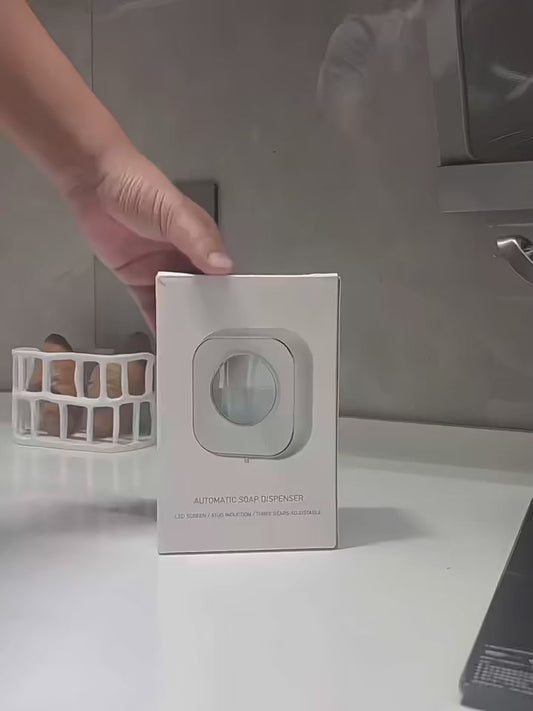Wall Mounted Automatic Soap Dispenser – Touchless Rechargeable Sensor with LED Display