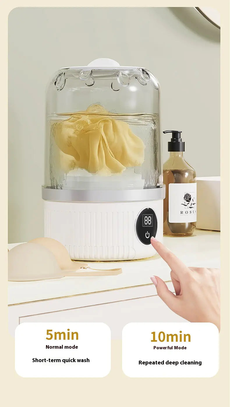 Wireless Mini Washing Machine – Portable USB Laundry Tool - Roomsium