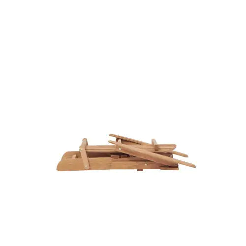 Wooden Folding Adirondack Chair Set – Solid Wood, 2-Piece - Roomsium