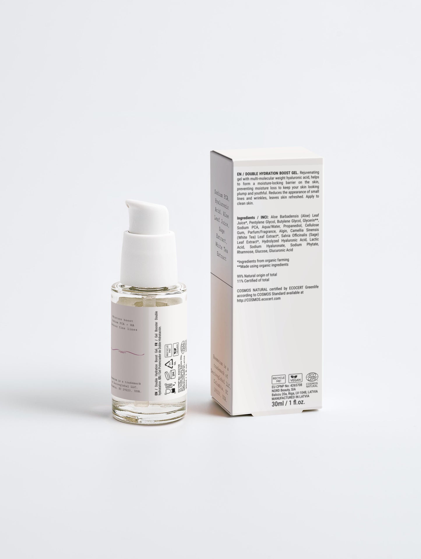 Roomsium Hydrating Skincare Duo With Hyaluronic Acid