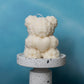Rose Bear Decorative Candle – Handmade Natural Soy Wax - Roomsium