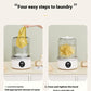 Wireless Mini Washing Machine – Portable USB Laundry Tool - Roomsium