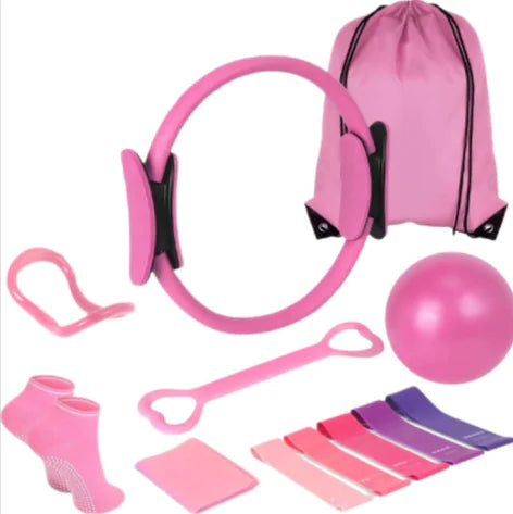 13-Piece Yoga & Pilates Set – Full-Body Training & Recovery Kit