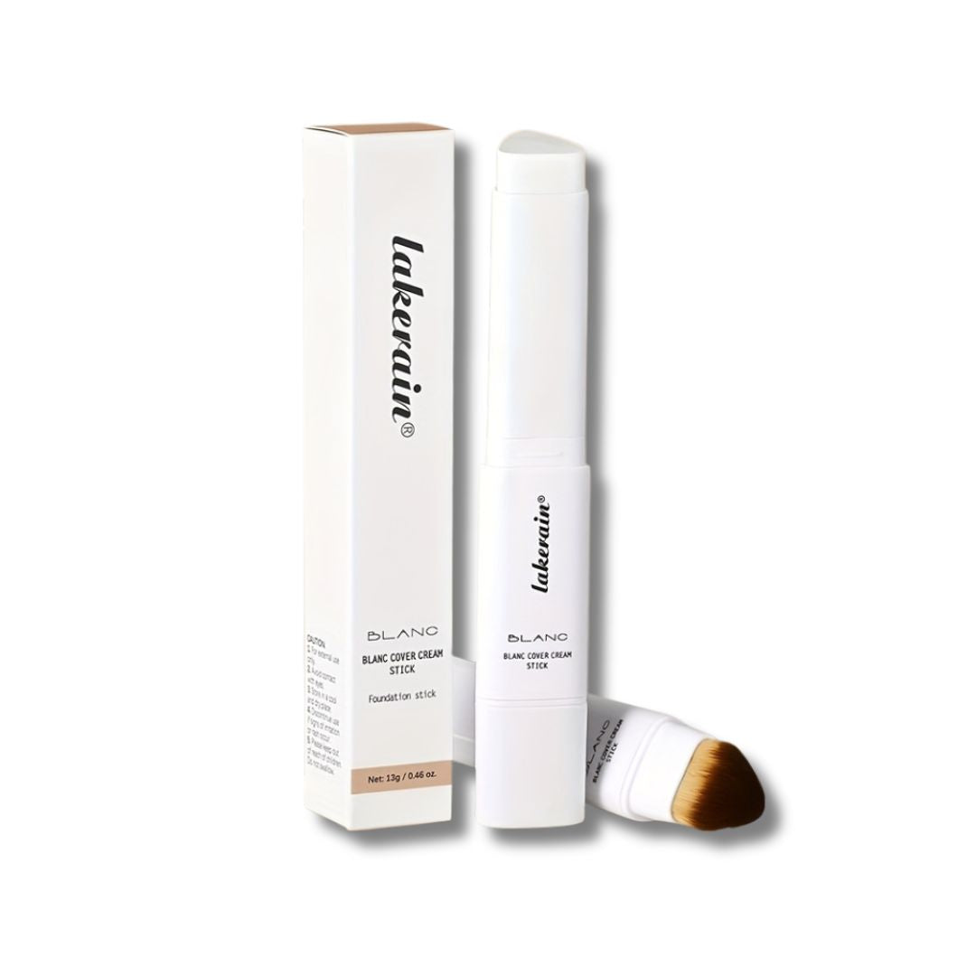 Color-Adapting Foundation Stick – Matte Coverage with Dual Brush